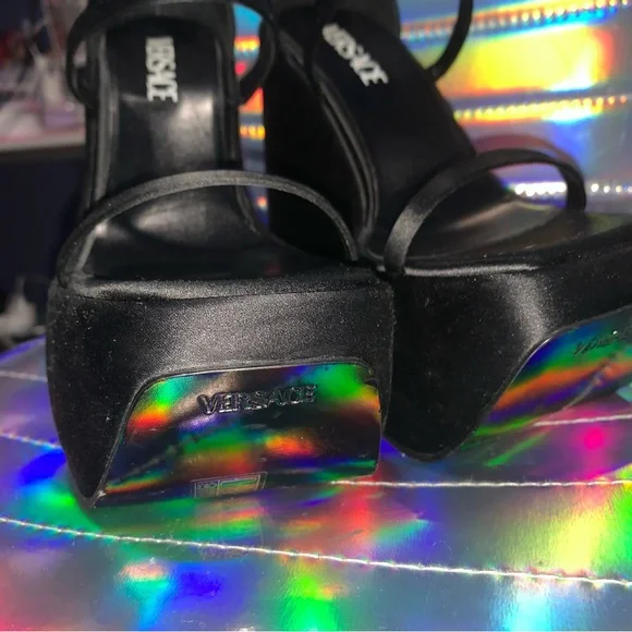 Versace Triplatform strappy 160mm sandals - Picture 5 of 13